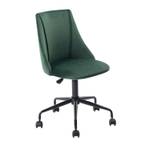 Chaise de bureau vert Vert - Textile - 51 x 94 x 52 cm