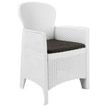 Chaise de jardin Blanc