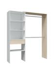 Großer Kleiderschrank Dalala 158 x 187 x 40 cm