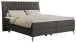 Boxspringbett MILEN Breite: 120 cm - H3 - Kunstleder