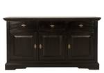 Sideboard SAMBA Braun - Massivholz - Holzart/Dekor - 148 x 83 x 44 cm