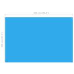 Couverture de piscine 299837-1 Bleu - 400 x 600 cm