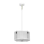 Corona Pendentif Blanc - Nb d'ampoules : 2