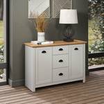 Sideboard Landside 3 Grau - Holz teilmassiv - 41 x 82 x 119 cm