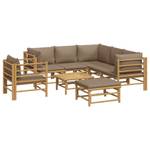 Garten-Lounge-Set 3028491-17 (8-teilig) Braun - Taupe