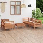 Garten-Lounge-Set Braun - Massivholz - Holzart/Dekor - 64 x 29 x 64 cm