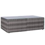 Salon de jardin (lot de 10) 3009702-1 Gris - Métal - Polyrotin - 72 x 63 x 72 cm