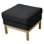 Hocker HOLLY Schwarz Schwarz