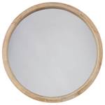 Runder Spiegel mit Holzrahmen, cm 52 脴