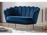 Couchgarnitur DANDELION 2er-Set Blau