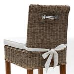 Barhocker Rustic Rattan Braun - Rattan - Massivholz - 45 x 110 x 51 cm