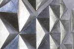 Metallbild Pyramidal Illusion
