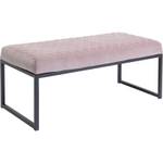 Banc Smart Rose foncé - Textile - 90 x 40 x 40 cm