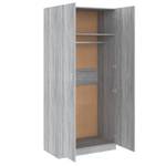 Kleiderschrank 299899 Eiche Grau Dekor