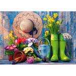 Puzzle Bereit f眉r den 1000 Garten Teile