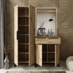 TOP V Garderobe Braun - Holzwerkstoff - 158 x 197 x 40 cm