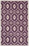Teppich Mondello Perlweiß - Violett