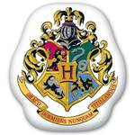 Dekokissen Harry Potter Hogwarts Wappen Weiß - Textil - 42 x 37 x 1 cm