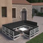 Garten-Lounge-Set (10-teilig) 3009756-2 Anthrazit - Weiß