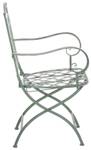 Chaises de jardin Adara Lot de 2 Vert