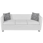 3-Sitzer-Sofa DE856 Weiß - Kunststoff - 63 x 63 x 170 cm