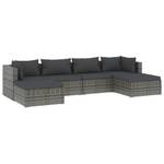 Garten-Lounge-Set (6-teilig) 3013633-1 Anthrazit - Grau