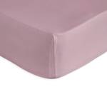 Drap housse en coton Gury laroche PURE Mauve - Largeur : 100 cm