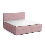 Boxspringbett Doppelbett Laval Altrosa - Breite: 200 cm