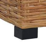 Fußhocker 286281 Braun - Polyrattan - Holzart/Dekor - 66 x 37 x 66 cm