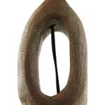 Pied de lampe Django Beige - Bois manufacturé - 9 x 45 x 11 cm