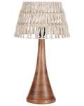 Tischlampen PELLEJAS Beige - Eiche Dunkel