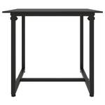 Garten-Lounge-Set (3-teilig) 319198 Schwarz - Metall - Polyrattan - 51 x 73 x 57 cm