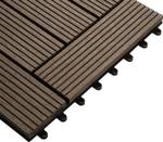 Terrassenfliesen Magdalena (6Pcs) Braun