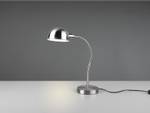 Schreibtischlampe LED dimmbar Silber Silber - Metall - 16 x 46 x 28 cm
