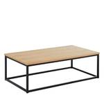 Table basse Ivica Marron - En partie en bois massif - 110 x 34 x 60 cm