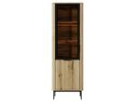 Vitrinenschrank WALD 63 x 194 cm