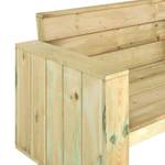 Banc de jardin 3011386 Vert - Bois manufacturé - Bois/Imitation - 139 x 74 x 76 cm