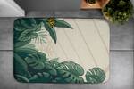 Badteppich Monstera-Pflanzen 75 x 45 x 75 cm