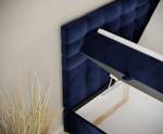 Boxspringbett Sansa Blau - Breite: 140 cm