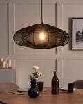 Lampe suspension YABACO Noir - Fibres naturelles - 61 x 224 x 61 cm