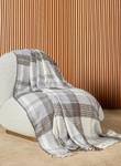 Kuscheldecke Cozy Scotch Schwarz - Naturfaser - 10 x 200 x 150 cm