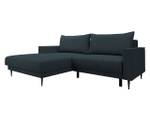 Ecksofa Viano Blau - Ecke davorstehend links