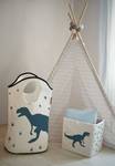 Aufbewahrungsbox Dino World Textil - 32 x 32 x 32 cm