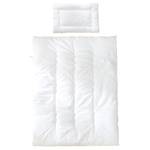 Bettwäsche Roba Basic (2-teilig) Weiß - Textil - 100 x 1 x 135 cm