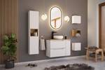 Armoire sous lavabos NOVA CUW50 2D Blanc