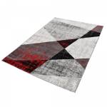 Tapis salon ROSALINE 150x220 rouge Rouge - 150 x 220 cm