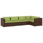 Salon de jardin (lot de 5) 3013632-16 Marron - Vert