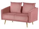 2-Sitzer Sofa MAURA Gold - Pink