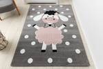 Tapis Petit Dolly Mouton Gris 140 x 190 cm