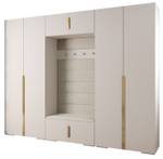 Garderobe Inova 1 Z9 Gold - Weiß - Gold